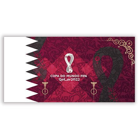 Painel Retangular - Copa Qatar - Sublimado 3D