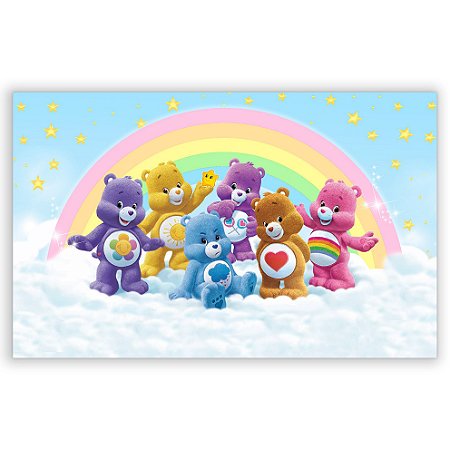 Capa Painel Retangular Sublimado - Ursinhos Carinhosos