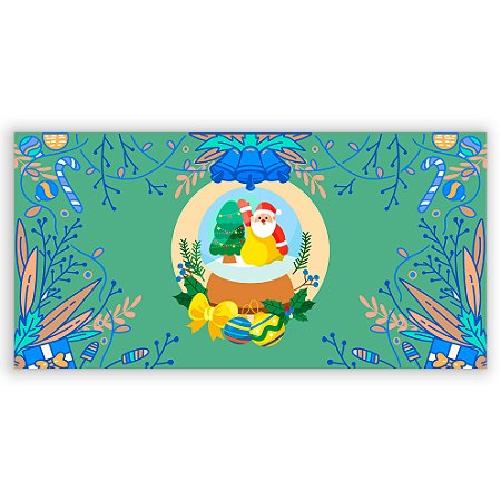 Capa Painel Retangular Sublimado - Natal