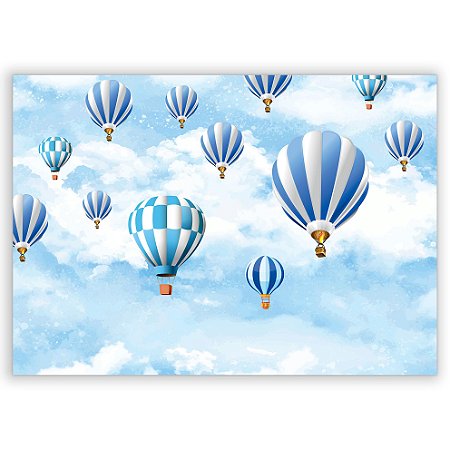 Capa Painel Retangular Sublimado - Balões