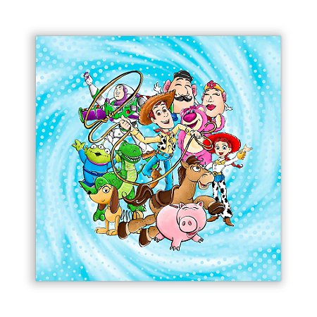 Painel Quadrado - Toy Story - Sublimado 3D