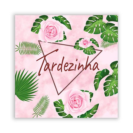 Painel Quadrado - Tardezinha - Sublimado 3D