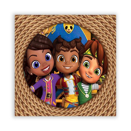 Painel Quadrado - Santiago dos Mares - Sublimado 3D