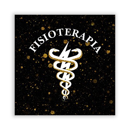 Painel Quadrado - Fisioterapia - Sublimado 3D