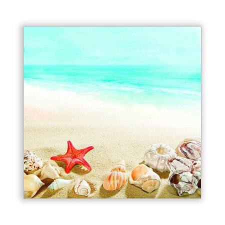 Painel Quadrado - Praia - Sublimado 3D