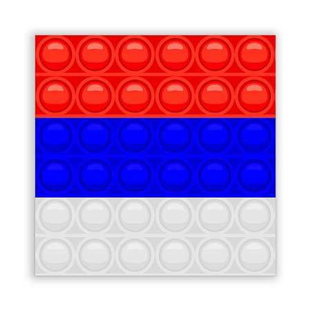 Painel Quadrado - Pop It Fidget Toys - Sublimado 3D