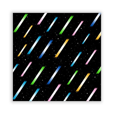 Painel Quadrado - Geometrico - Sublimado 3D