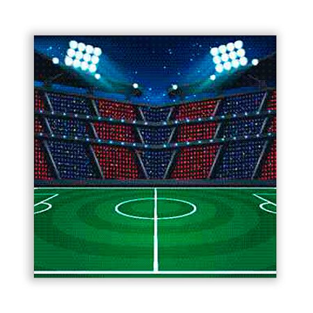 Painel Quadrado - Futebol - Sublimado 3D
