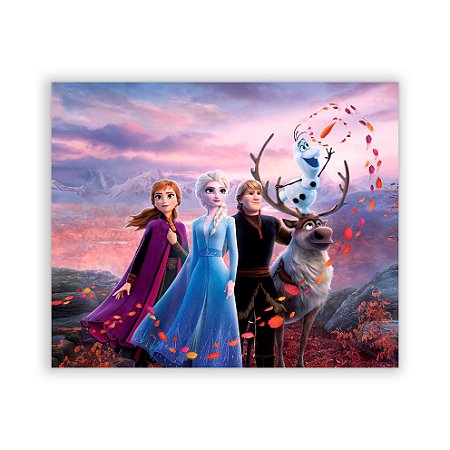 Painel Quadrado - Frozen - Sublimado 3D