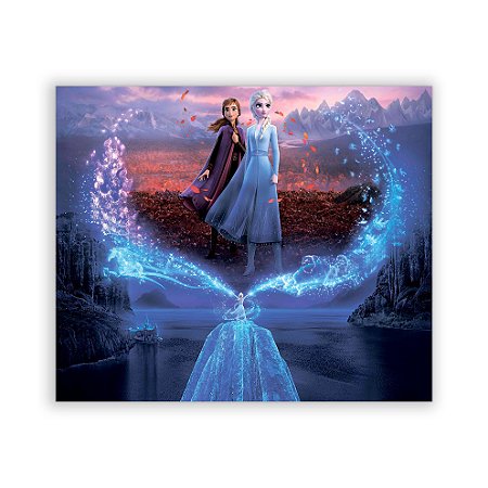 Painel Quadrado - Frozen - Sublimado 3D