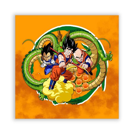 Painel Quadrado - Dragon Ball - Sublimado 3D