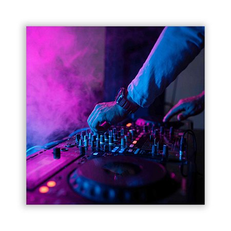 Painel Quadrado - DJ - Sublimado 3D