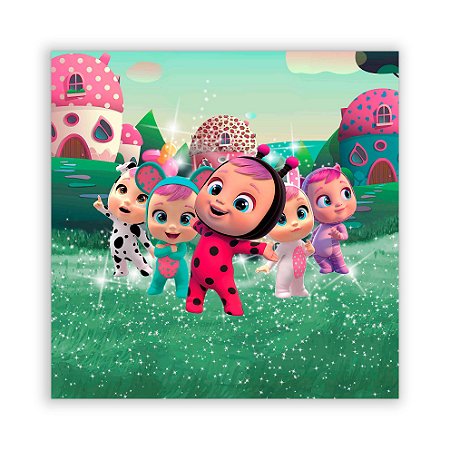 Painel Quadrado - Cry Babies Bebes llorones - Sublimado 3D