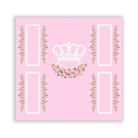 Painel Quadrado - Coroa - Sublimado 3D