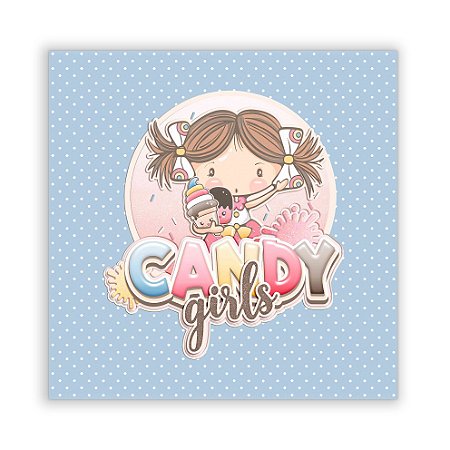 Painel Quadrado - Menina Doce - Sublimado 3D