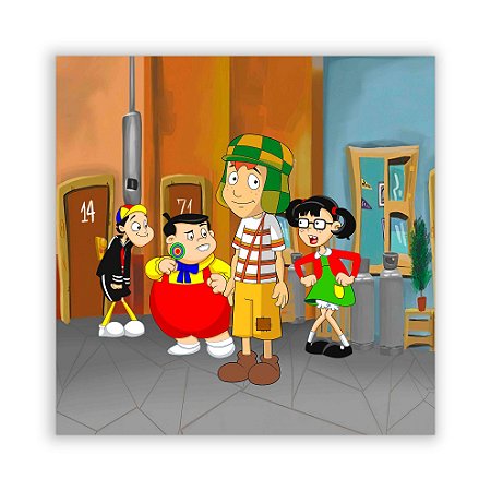 Painel Quadrado - Chaves - Sublimado 3D