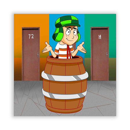 Painel Quadrado - Chaves - Sublimado 3D