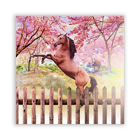 Painel Quadrado - Cavalo - Sublimado 3D