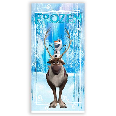 Capa Faixa Lateral Sublimado - Frozen