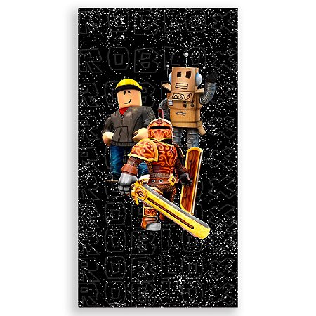 Capa Faixa Lateral Sublimado - Roblox