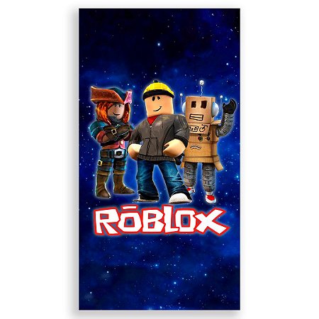 Capa Faixa Lateral Sublimado - Roblox