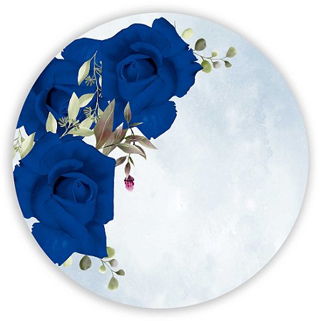 Capa Painel Redondo Sublimado - Floral