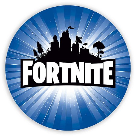 Capa Painel Redondo Sublimado - Fortnite