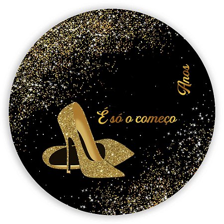 Painel Redondo - Idade - Sublimado 3D