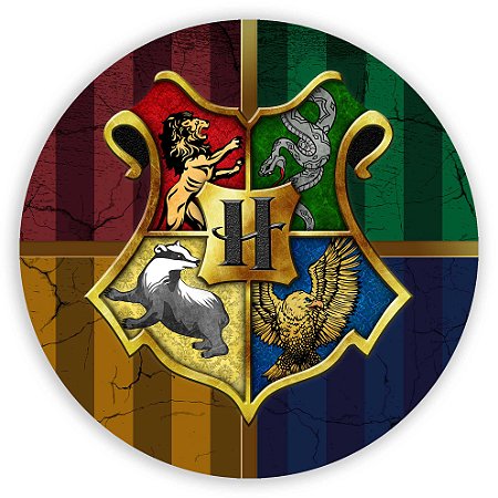 Capa Painel Redondo Sublimado - Harry Potter
