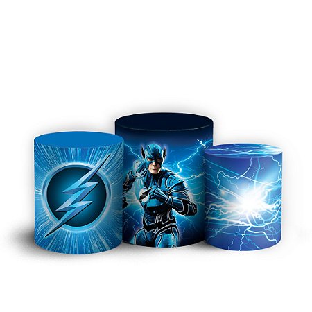Capas Trio Cilindro Sublimado Vest Facil - The Flash