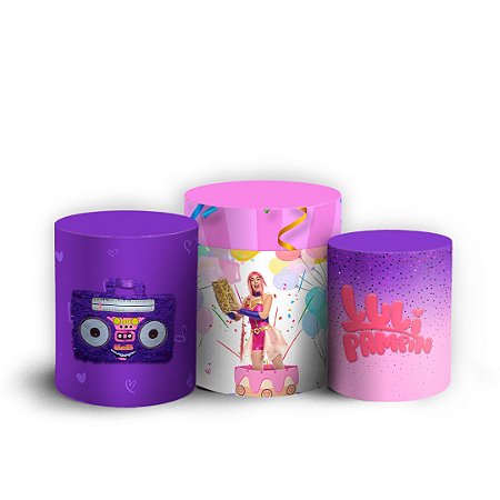 Capas Trio Cilindro Sublimado Vest Facil - Luli Pampin