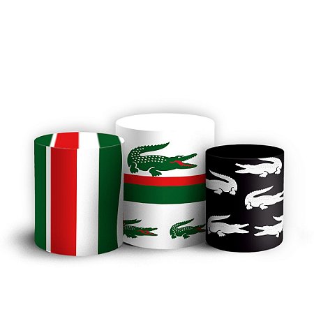 Capas Trio Cilindro Sublimado Vest Facil - Lacoste