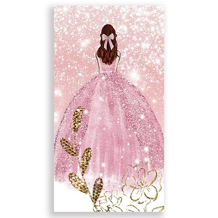 Capa Faixa Lateral Sublimado - 15 Anos