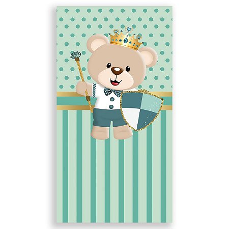 Capa Faixa Lateral Sublimado - Príncipe Urso