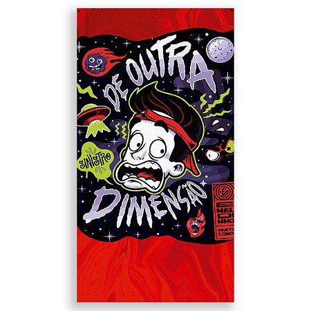 Capa Faixa Lateral Sublimado - Não Fale o Nome do Monstro