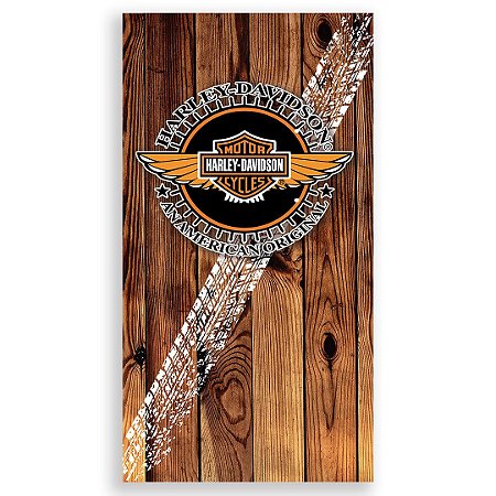 Capa Faixa Lateral Sublimado - Harley Davidson