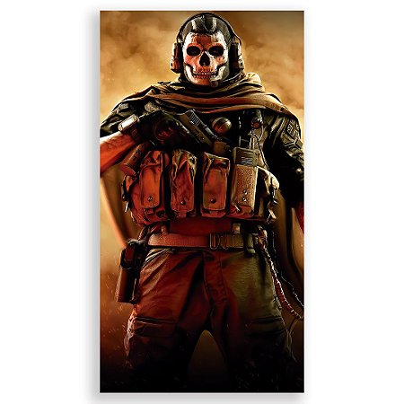 Capa Faixa Lateral Sublimado - Call Of Dutty