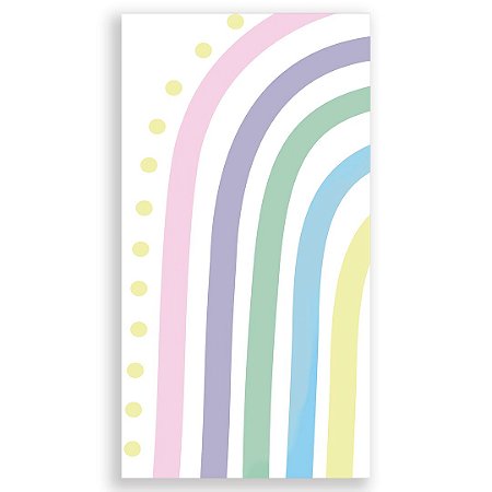 Capa Faixa Lateral Sublimado - Arco Íris