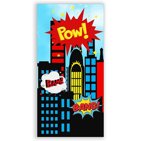 Capa Faixa Lateral Sublimado - Predios Homem Aranha