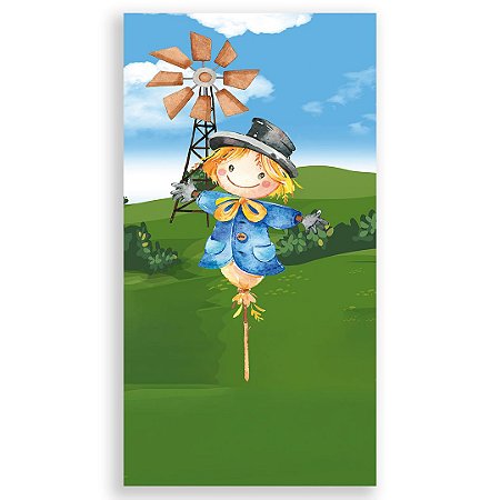 Capa Faixa Lateral Sublimado - Fazendinha Trator