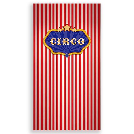 Capa Faixa Lateral Sublimado - Circo