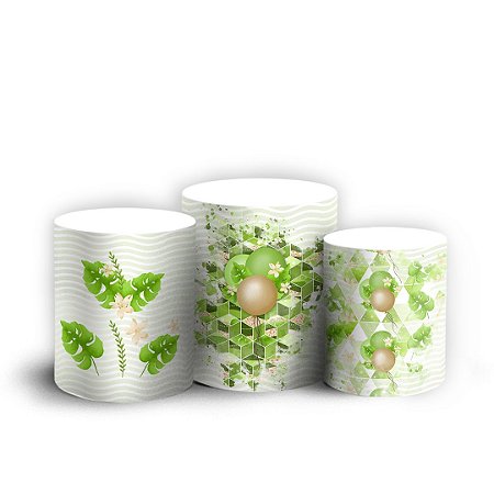 Trio Cilindro - Mickey Dino - Sublimado 3D + Elástico