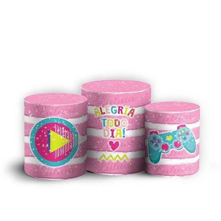 Capas Trio Cilindro Sublimado Vest Facil - Luluca