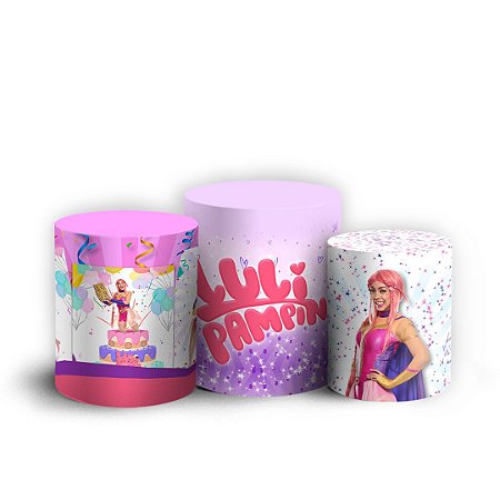 Capas Trio Cilindro Sublimado Vest Facil - Luli Pampin