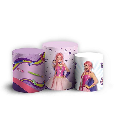 Capas Trio Cilindro Sublimado Vest Facil - Luli Pampin