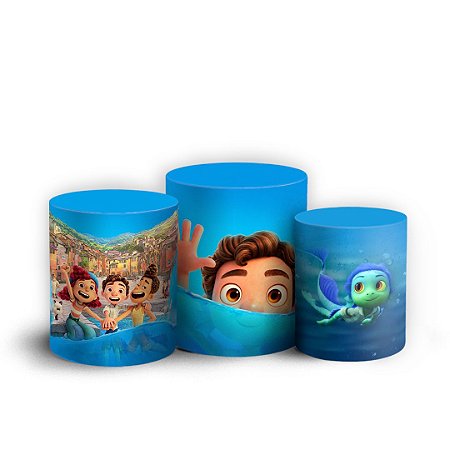 Capas Trio Cilindro Sublimado Vest Facil - Luca