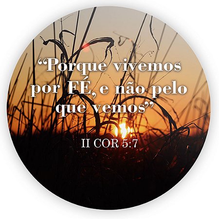 Capa Painel Redondo Sublimado - Religioso