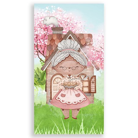 Capa Faixa Lateral Sublimado - Chapeuzinho Vermelho