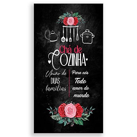 Capa Faixa Lateral Sublimado - Cha de Cozinha