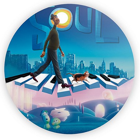 Capa Painel Redondo Sublimado - Soul